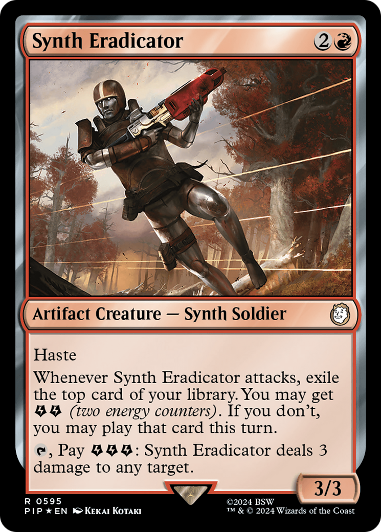 {R} Synth Eradicator (Surge Foil) [Fallout][PIP 595]