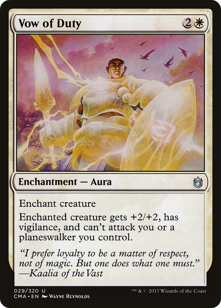 {C} Vow of Duty [Commander Anthology][CMA 029]