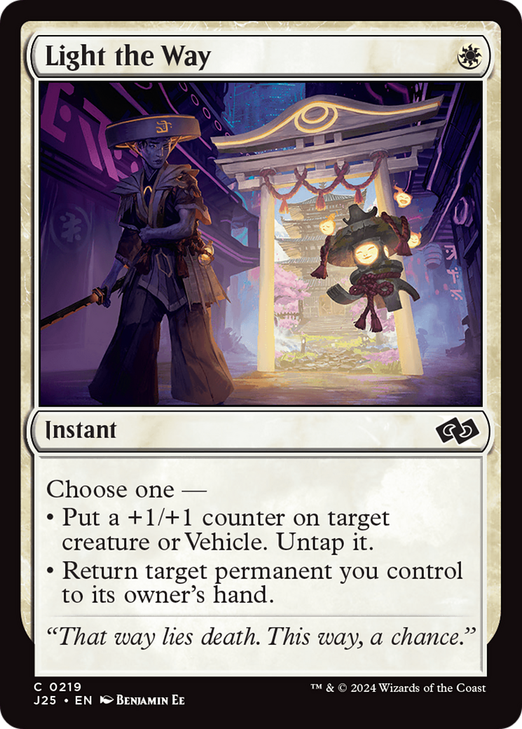 {C} Light the Way [Foundations Jumpstart][J25 219]