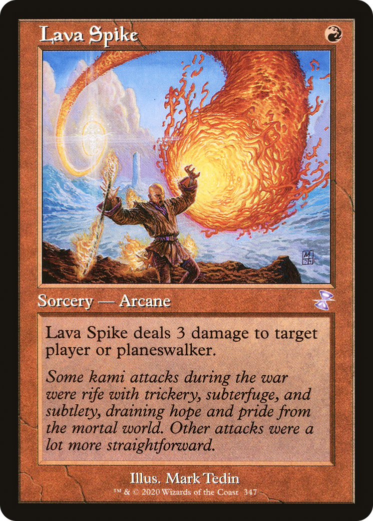 {R} Lava Spike (Timeshifted) [Time Spiral Remastered][TSR 347]