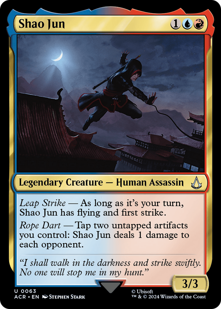 {C} Shao Jun [Assassin's Creed][ACR 063]