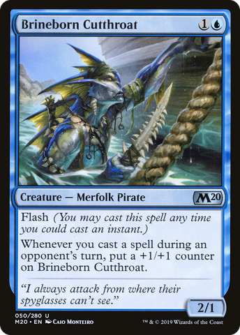 {C} Brineborn Cutthroat [Core Set 2020][M20 050]