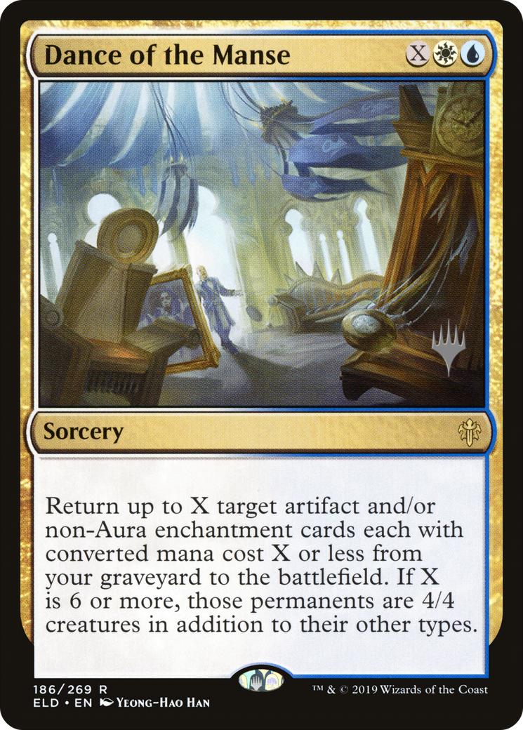 {R} Dance of the Manse (Promo Pack) [Throne of Eldraine Promos][PP ELD 186]