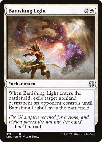 {C} Banishing Light [Kaldheim Commander][KHC 019]