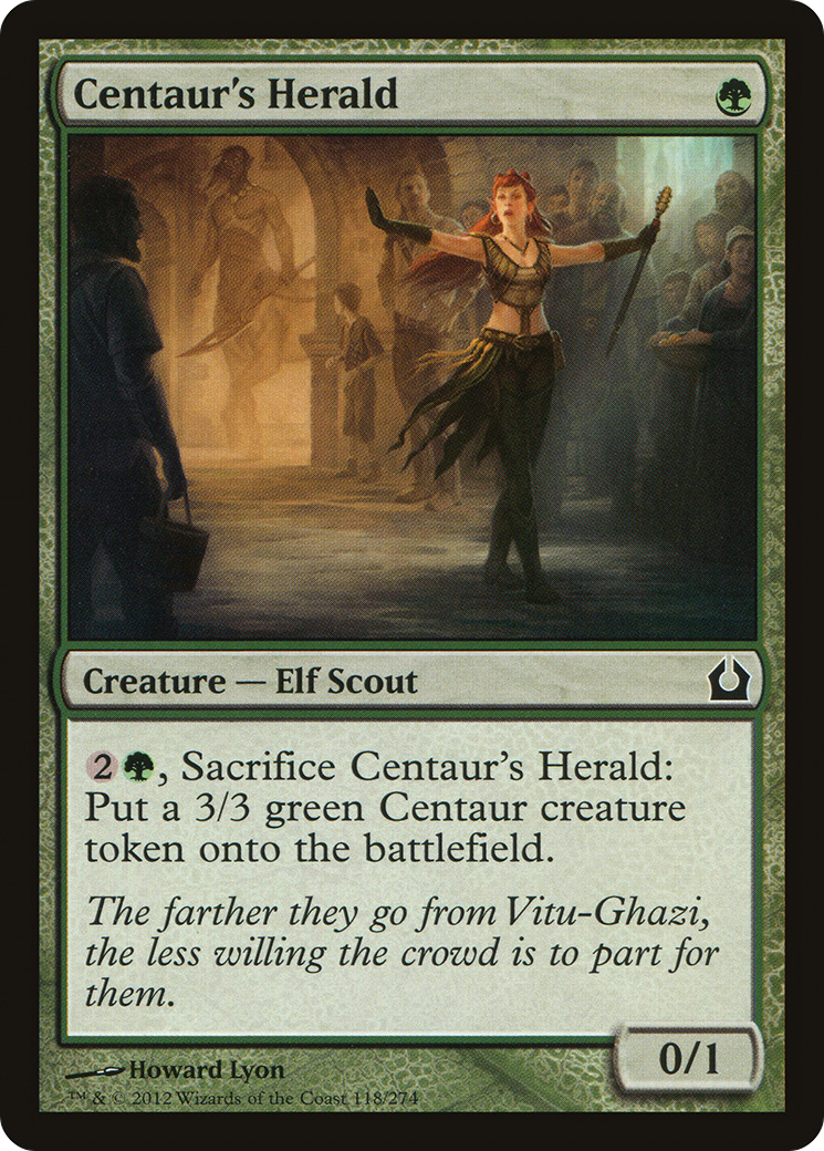 {C} Centaur's Herald [Return to Ravnica][RTR 118]