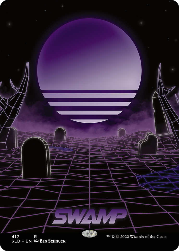 {B}[SLD 417] Swamp (417) [Secret Lair Drop Series]