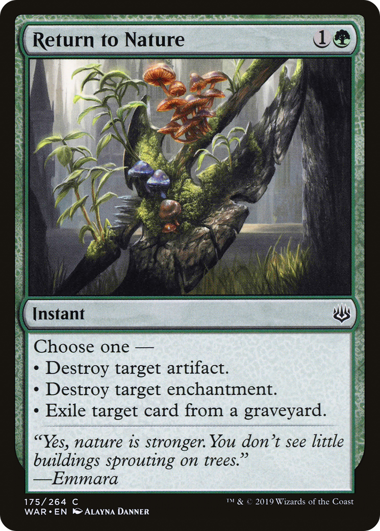 {C} Return to Nature [War of the Spark][WAR 175]