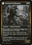 {C} Devoted Grafkeeper // Departed Soulkeeper [Innistrad: Double Feature][DBL 218]