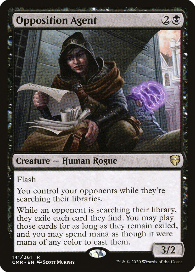{R} Opposition Agent [Commander Legends][CMR 141]