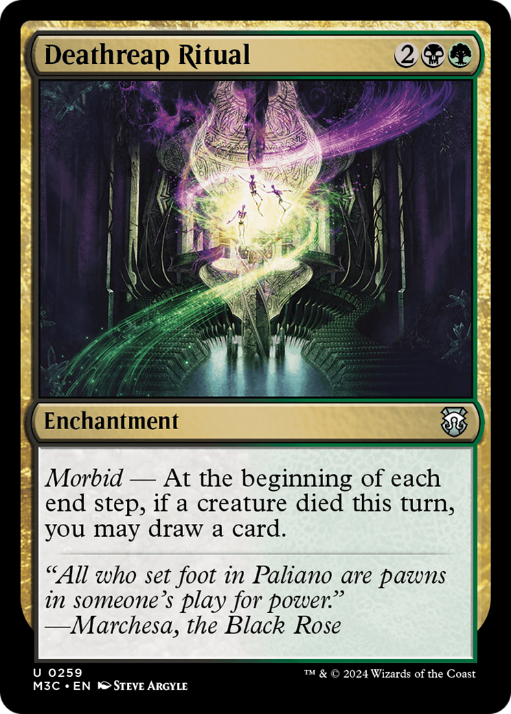 {C} Deathreap Ritual [Modern Horizons 3 Commander][M3C 259]