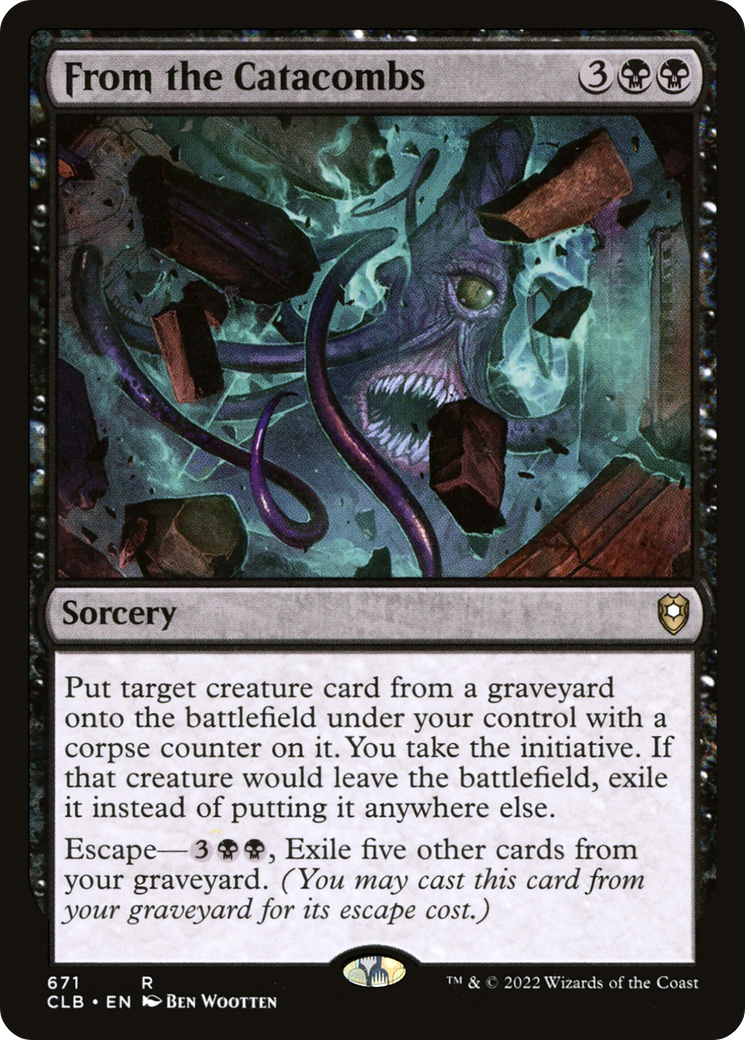 {R} From the Catacombs [Commander Legends: Battle for Baldur's Gate][CLB 671]