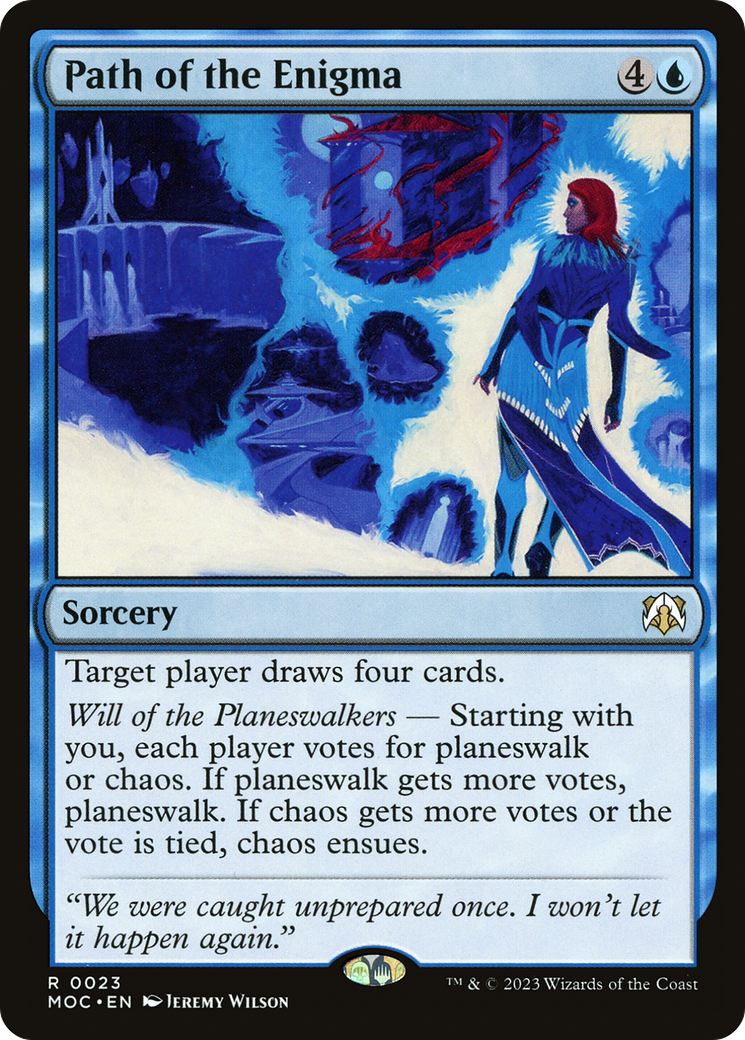 {R} Path of the Enigma [March of the Machine Commander][MOC 023]