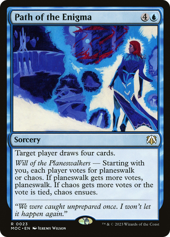 {R} Path of the Enigma [March of the Machine Commander][MOC 023]