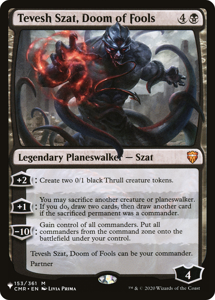 Tevesh Szat, Doom of Fools [LIST 153/361]