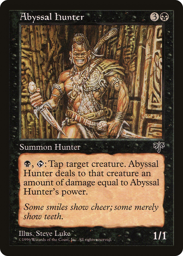 {R} Abyssal Hunter [Mirage][MIR 103] - Misty Mountain Games