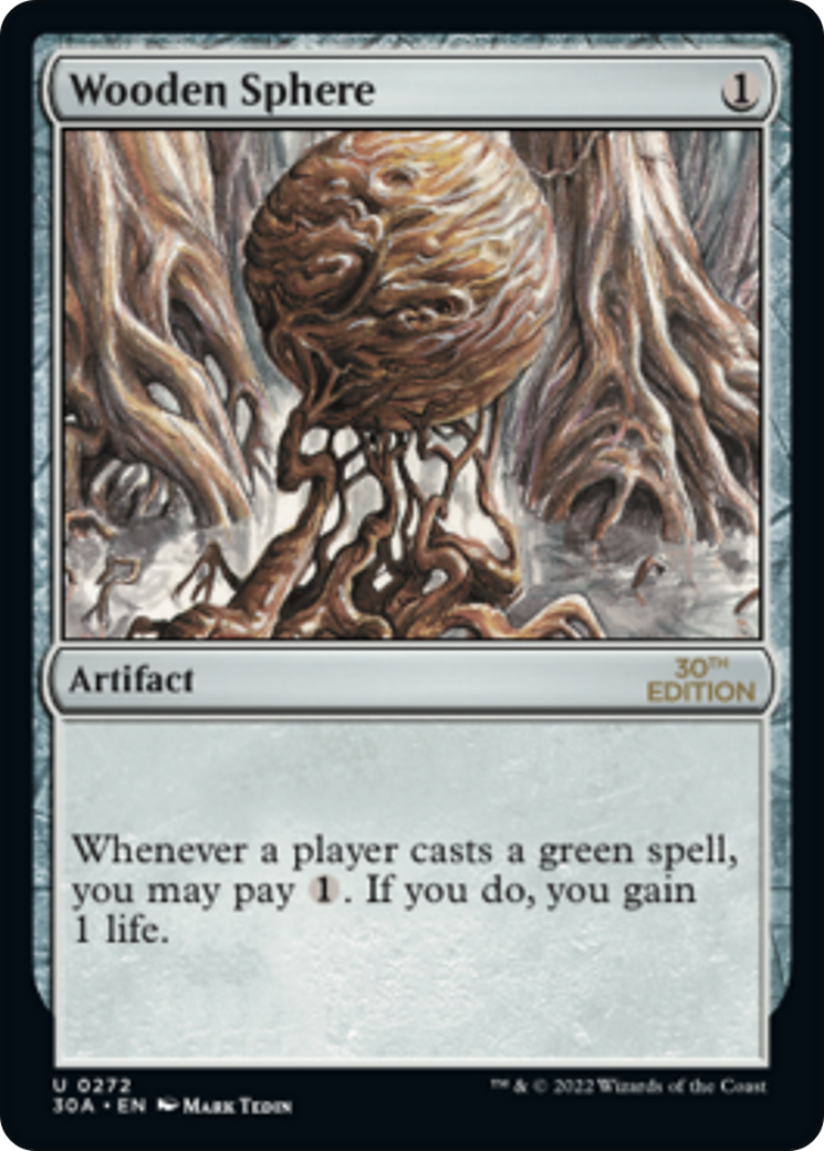 {C} Wooden Sphere [30th Anniversary Edition][30A 272]