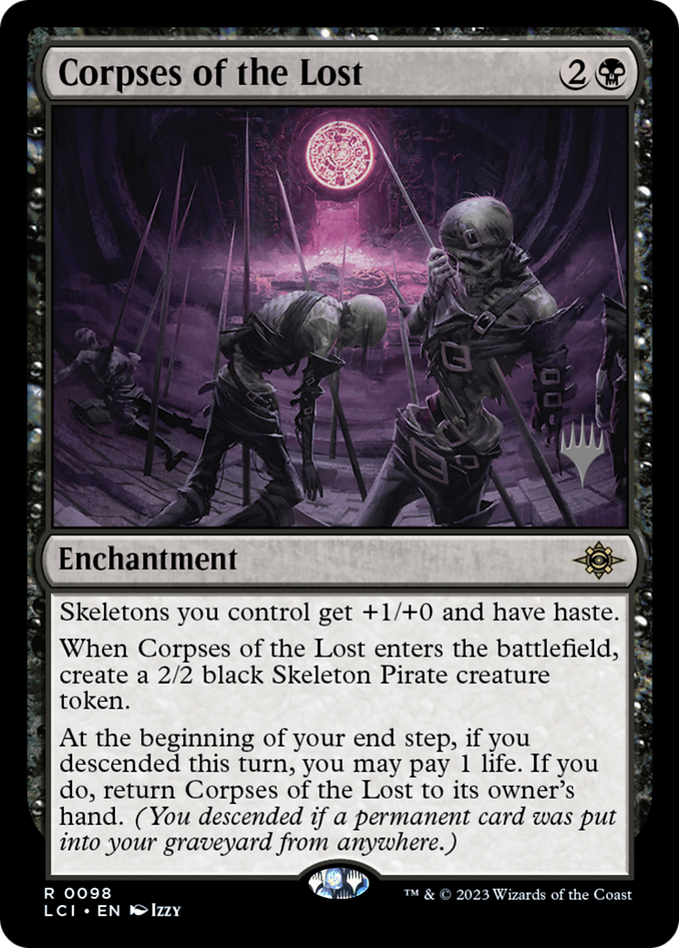 {@R} Corpses of the Lost (Promo Pack) [The Lost Caverns of Ixalan Promos][PP LCI 098]