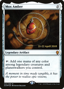 {R} Mox Amber [Dominaria Prerelease Promos][PR DOM 224]