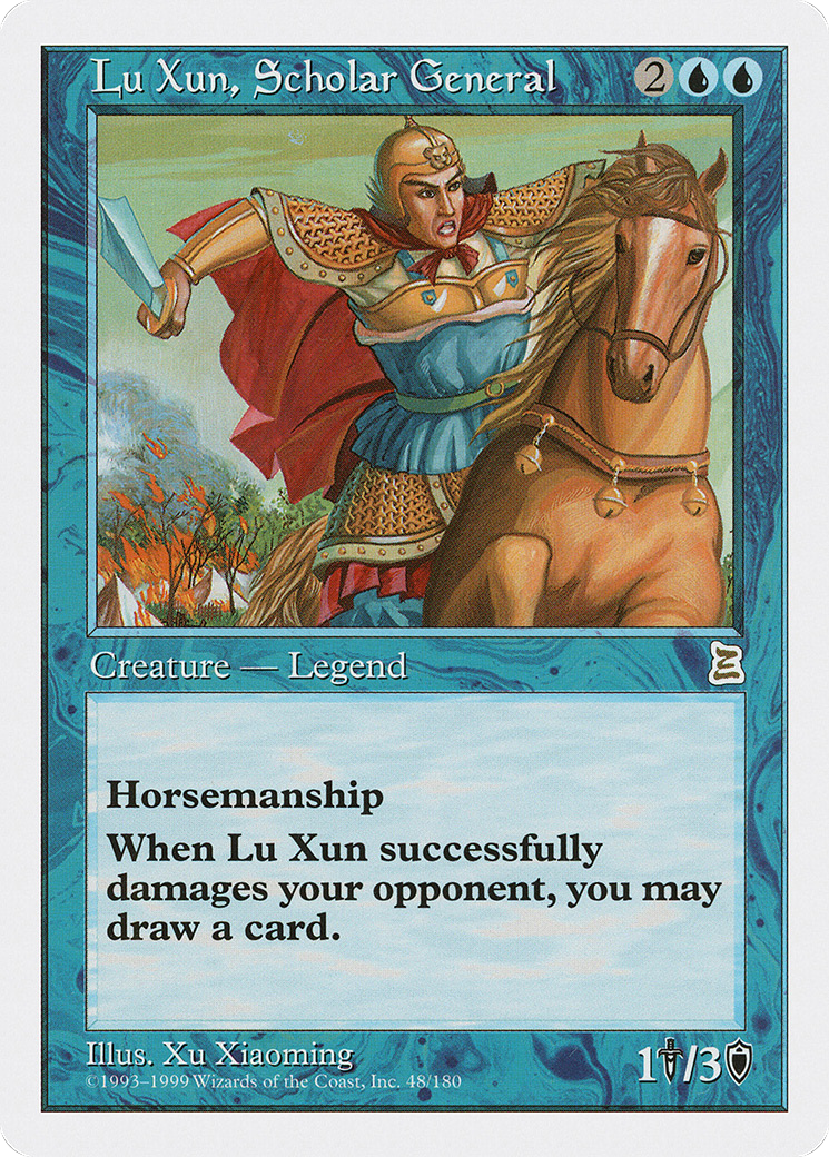 {R} Lu Xun, Scholar General [Portal Three Kingdoms][PTK 048] - Misty Mountain Games