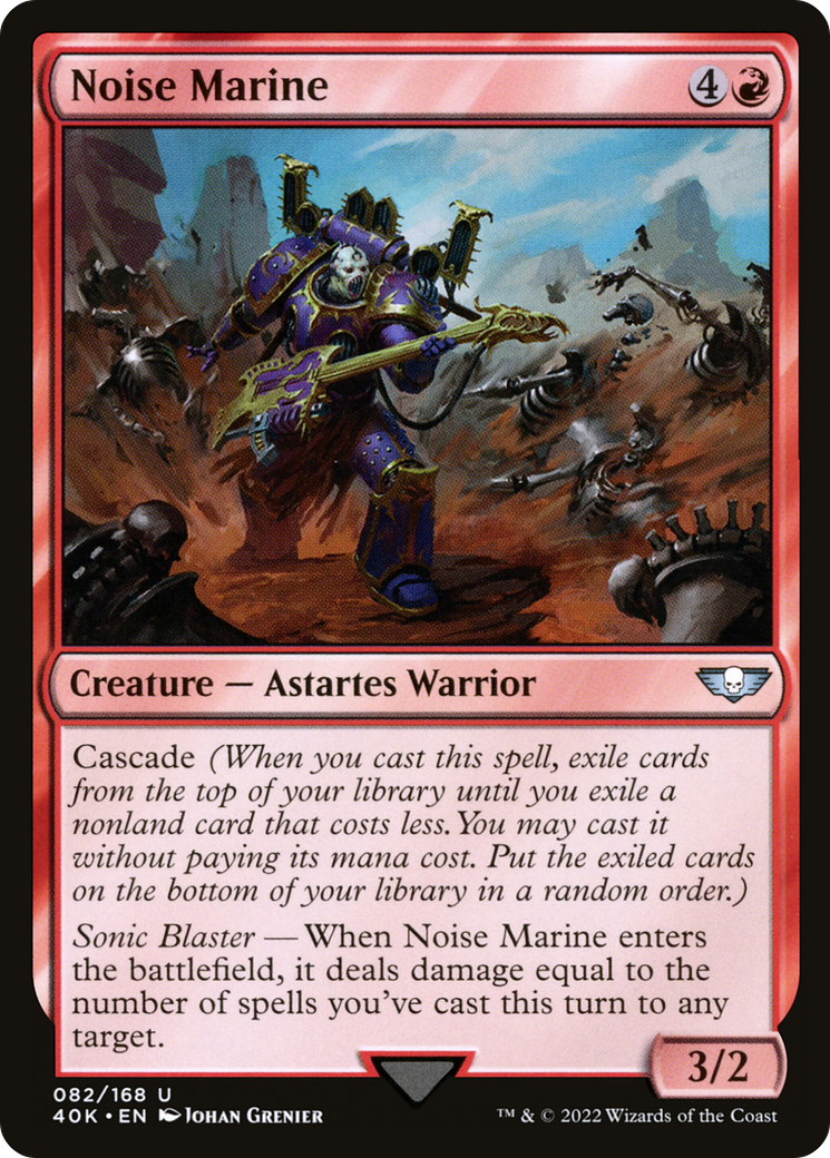 {C} Noise Marine [Universes Beyond: Warhammer 40,000][40K 082]