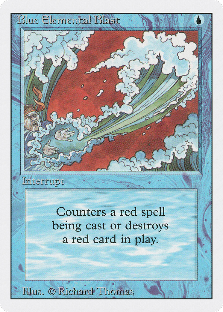 {C} Blue Elemental Blast [Revised Edition][3ED 049]