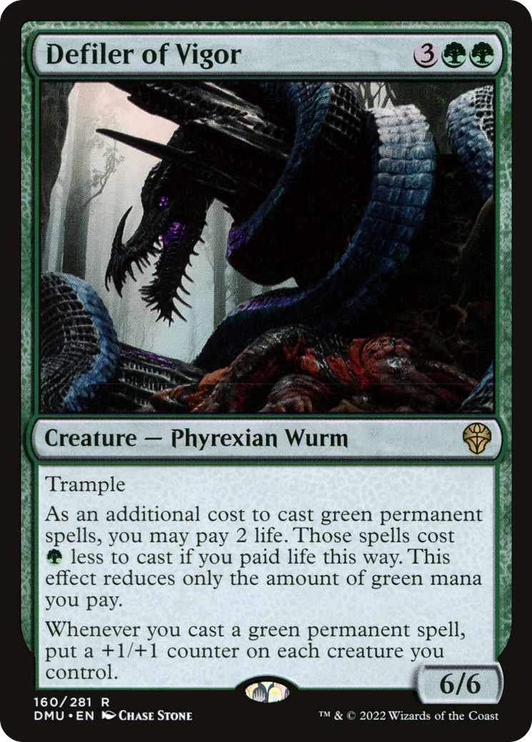 {R} Defiler of Vigor [Dominaria United][DMU 160]