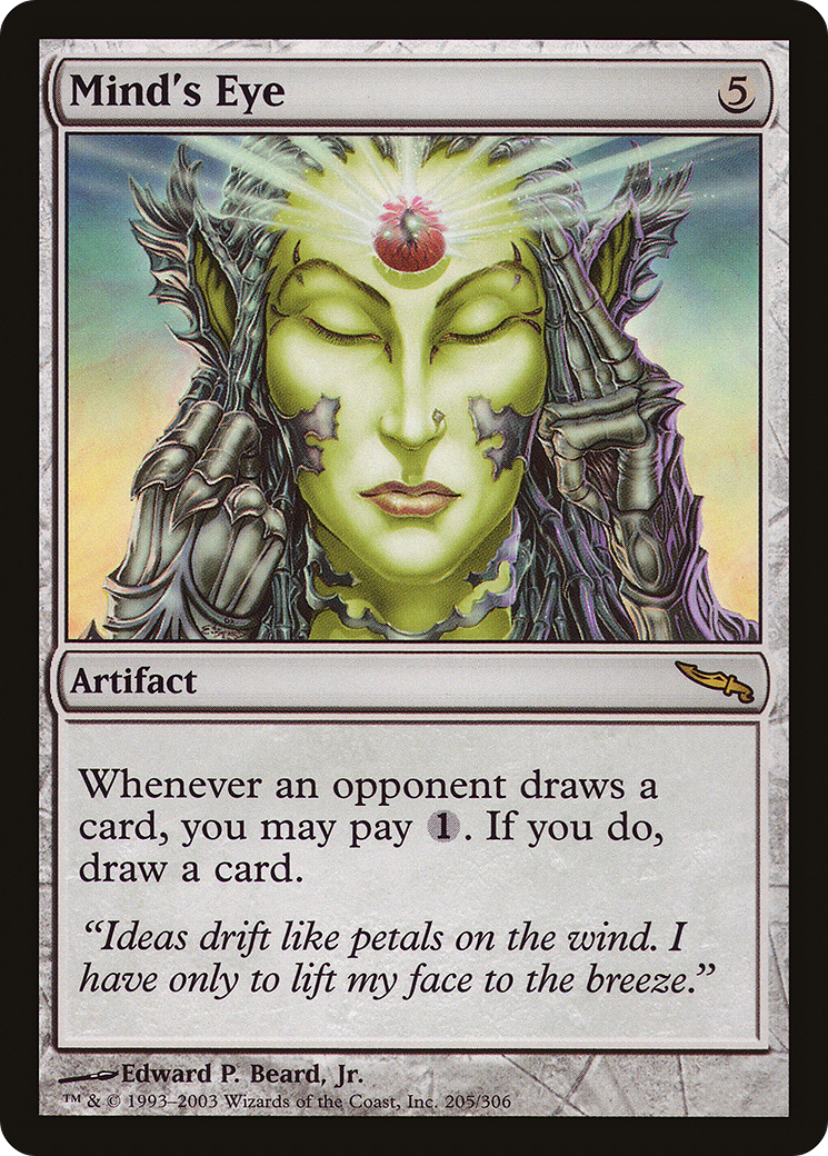 {R} Mind's Eye [Mirrodin][MRD 205]