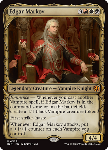 {R} Edgar Markov (Showcase) [Innistrad Remastered][INR 328]