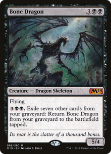 {R} Bone Dragon [Core Set 2019][M19 088] - Misty Mountain Games
