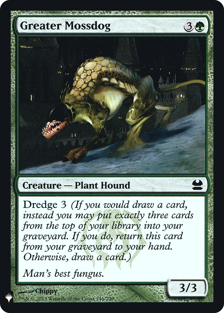 {C} Greater Mossdog [Mystery Booster][LS MMA 146]