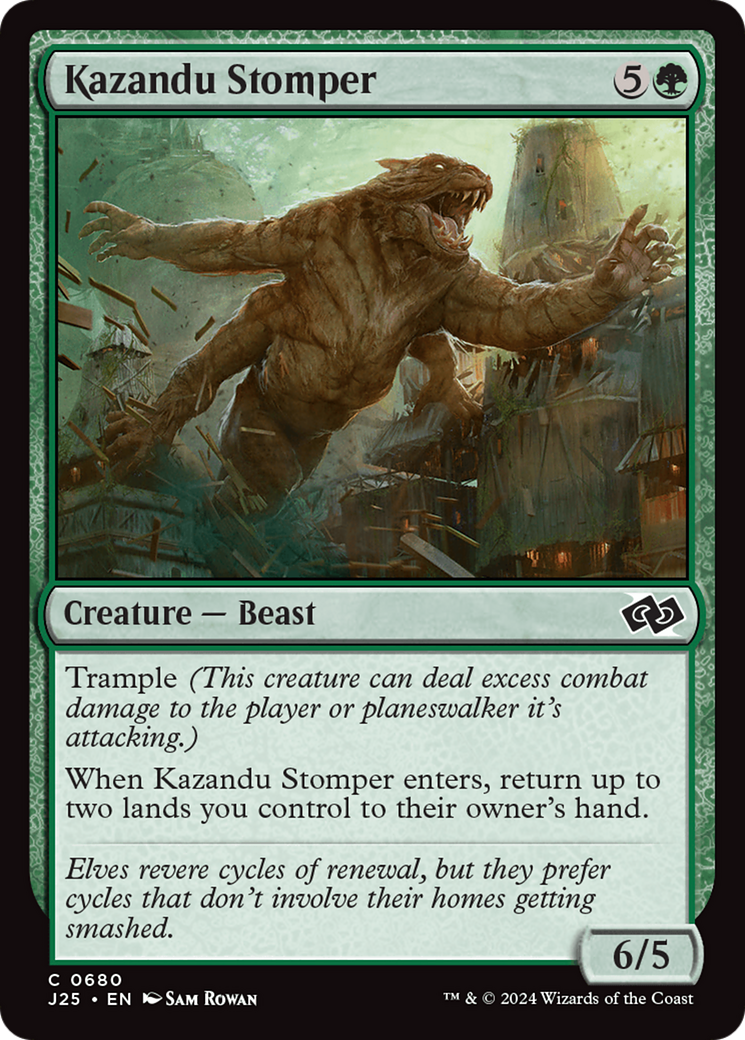 {C} Kazandu Stomper [Foundations Jumpstart][J25 680]