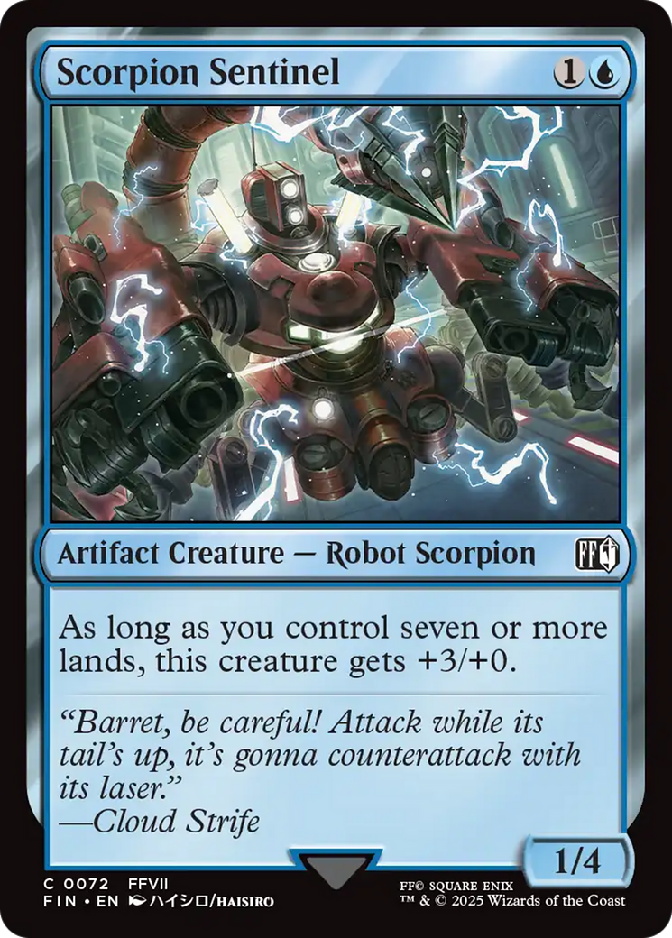 {@C} Scorpion Sentinel [FINAL FANTASY][FIN 072]