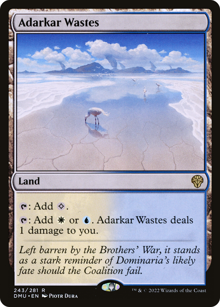 {R} Adarkar Wastes [Dominaria United][DMU 243]