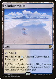 {R} Adarkar Wastes [Dominaria United][DMU 243]