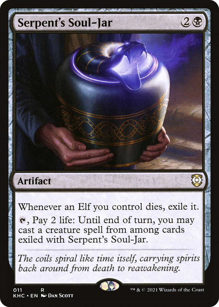 {R} Serpent's Soul-Jar [Kaldheim Commander][KHC 011]