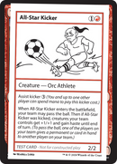 {C} All-Star Kicker [Mystery Booster 2 Playtest Cards][MB2 PLAYTEST]