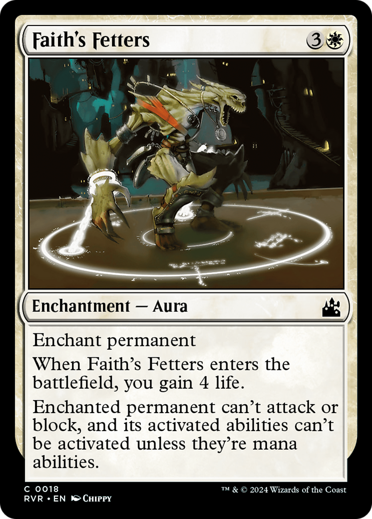 {C} Faith's Fetters [Ravnica Remastered][RVR 018]