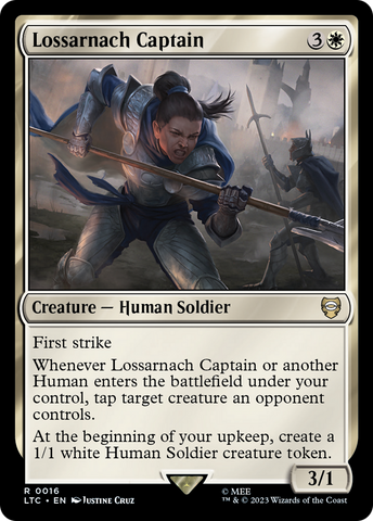 {R} Lossarnach Captain [The Lord of the Rings: Tales of Middle-Earth Commander][LTC 016]