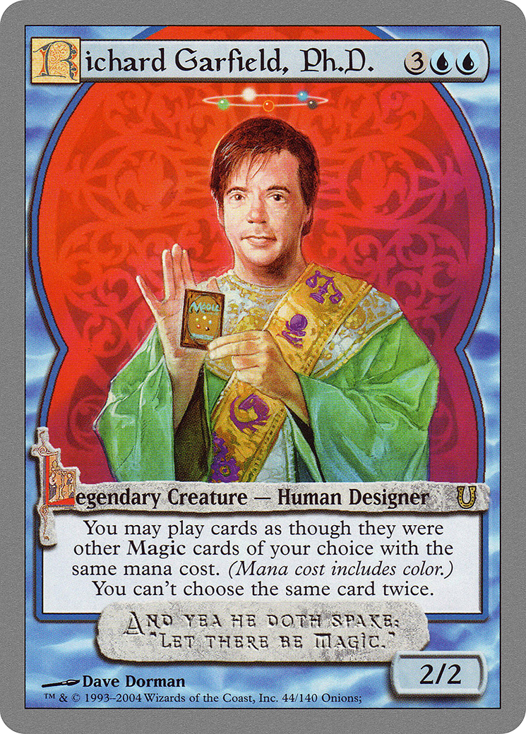 {R} Richard Garfield, Ph.D. [Unhinged][UNH 044] - Misty Mountain Games