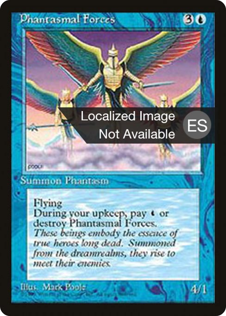 {F} Phantasmal Forces [Fourth Edition (Foreign Black Border)][FBB 4ED 088]