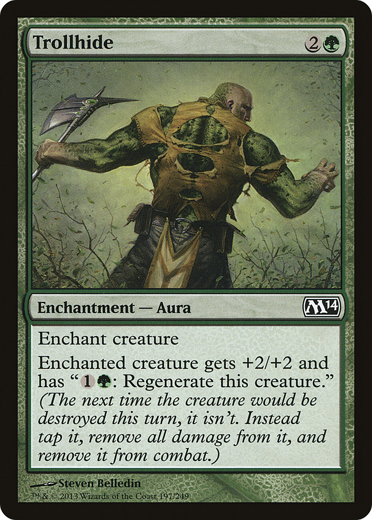 {C} Trollhide [Magic 2014][M14 197] - Misty Mountain Games