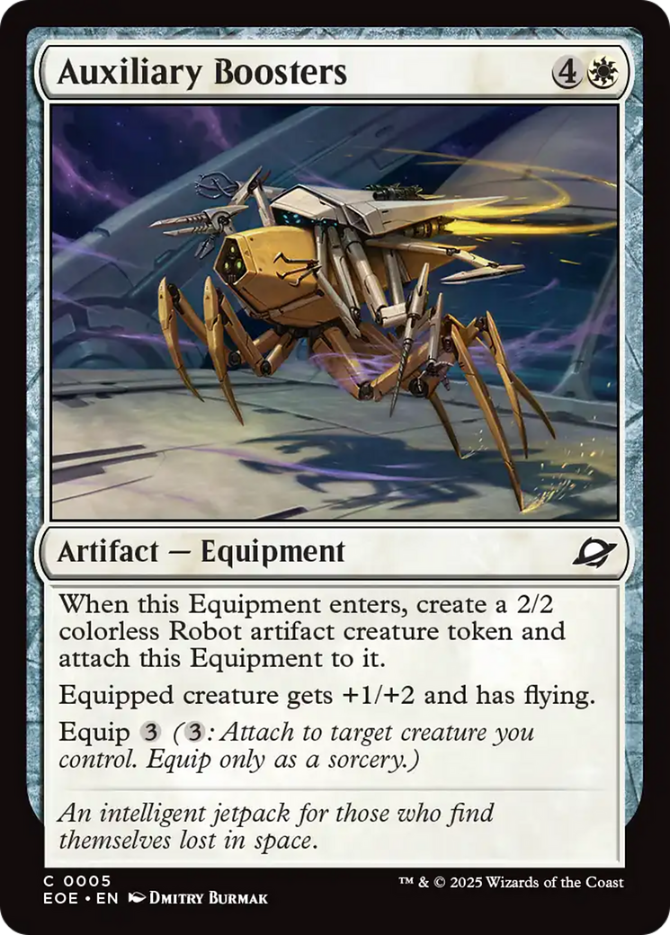 {@@ EOE C} Auxiliary Boosters [Edge of Eternities][EOE 005]