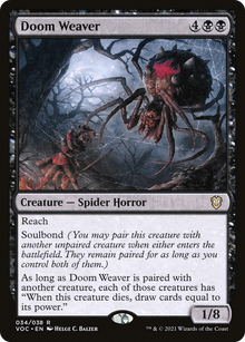 {R} Doom Weaver [Innistrad: Crimson Vow Commander][VOC 034]