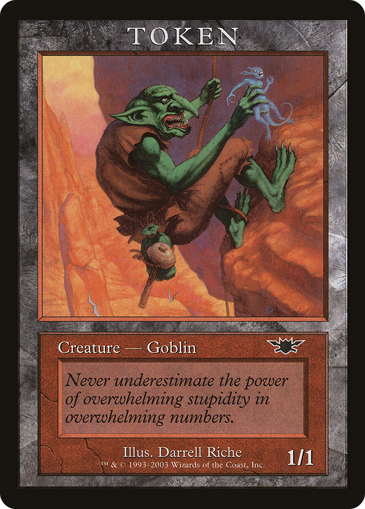 {T} Goblin Token [Magic Player Rewards 2003][TP03 005]