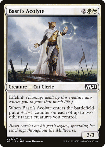 {C} Basri's Acolyte [Core Set 2021][M21 008]