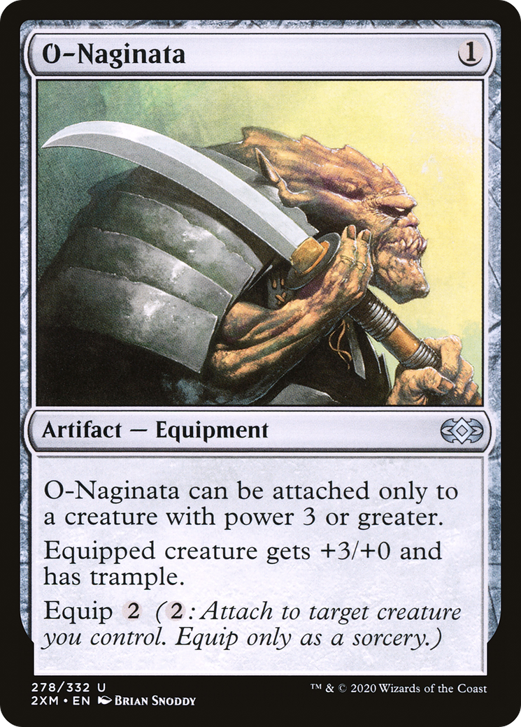 {C} O-Naginata [Double Masters][2XM 278]