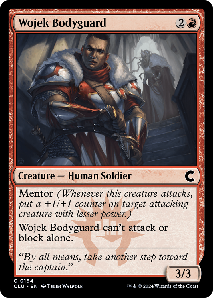 {C} Wojek Bodyguard [Ravnica: Clue Edition][CLU 154]