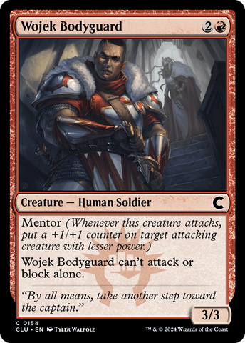 {C} Wojek Bodyguard [Ravnica: Clue Edition][CLU 154]