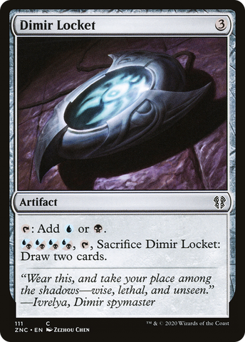 {C} Dimir Locket [Zendikar Rising Commander][ZNC 111]