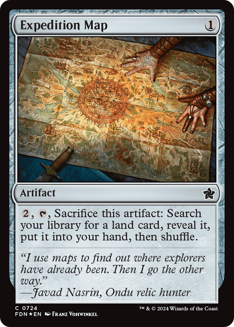 {@C} Expedition Map [Foundations][FDN 724]
